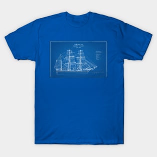 United States Revenue Cutter Salmon P. Chase - AD T-Shirt